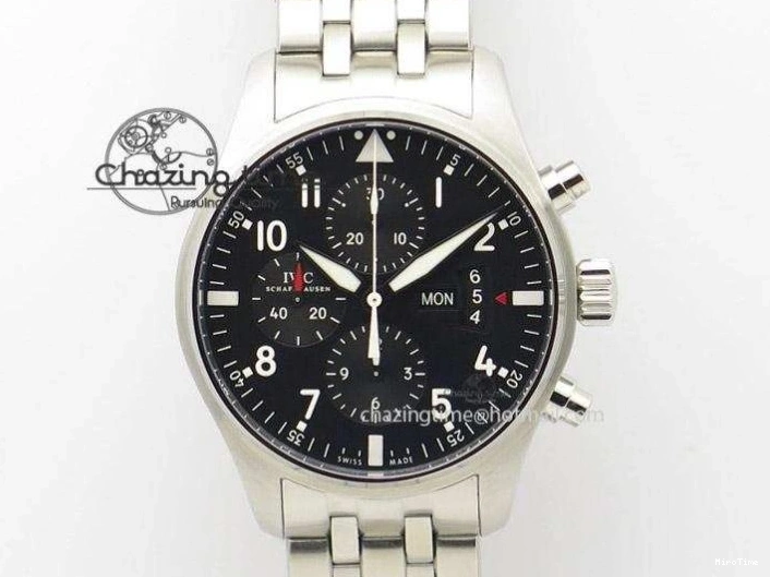 MIROTIME 0218 Aquatimer Chrono IW376803 V6F 1:1 Best Edition Gray Dial on Rubber Strap A FlexibleFit 7153